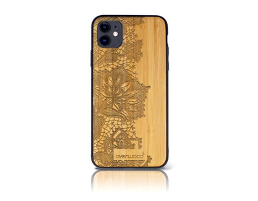 Coque arrière FLEURS iPhone 11